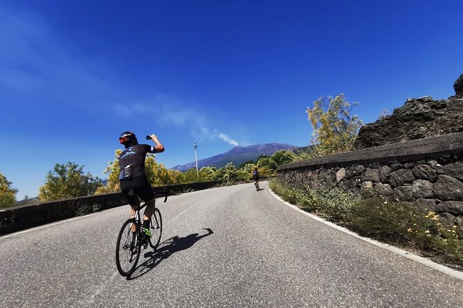Etna Bike Tour - Cycling in Sicily - The Etna Wine Road and the Volcanic Water Stop