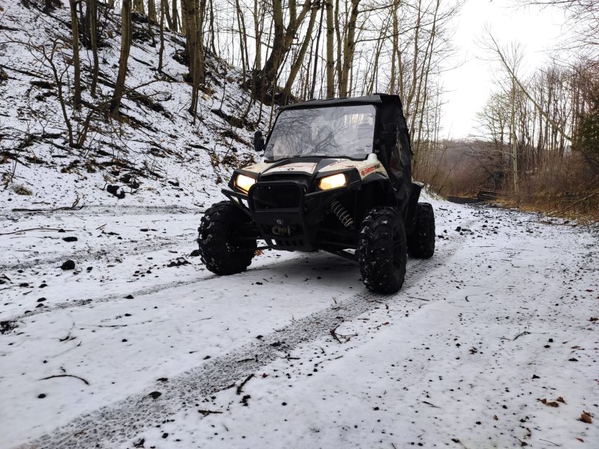 Etna Buggy 4x4 Tour - Off-road track by the old lava quarry: where the buggy earns its keep