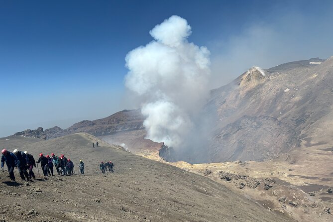 ETNA CENTRAL CRATER EXCURSION (3,345 m a.s.l.) - Getting Higher: Cable Car and the 4x4 Minibus Piece