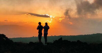 Etna excursions at sunset ancient craters and lava flows - Getting to Etna: Trecastagni pickup and the drive rhythm