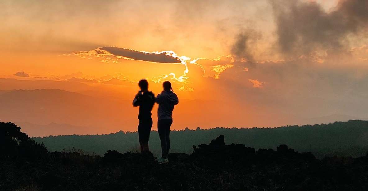 Etna excursions at sunset ancient craters and lava flows - Getting to Etna: Trecastagni pickup and the drive rhythm