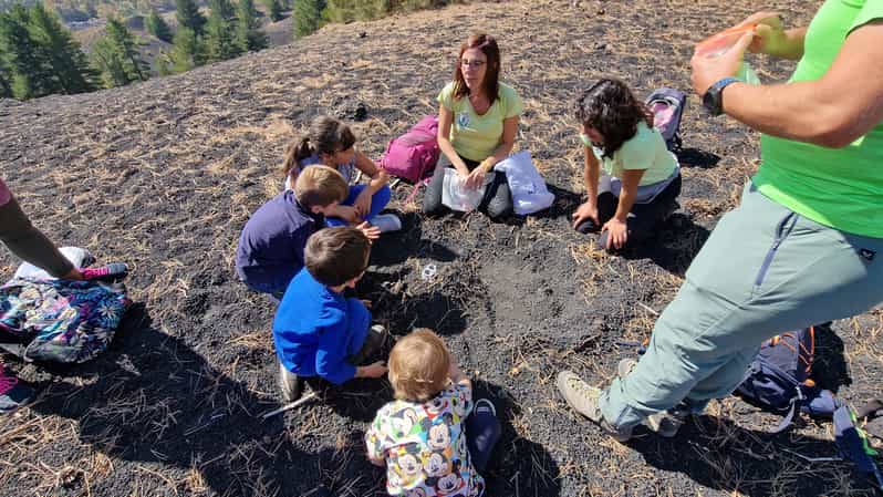 Etna Family Tour: private excursion on Etna mt. for families - Silvestri Craters: the scavenger-hunt style volcano walk