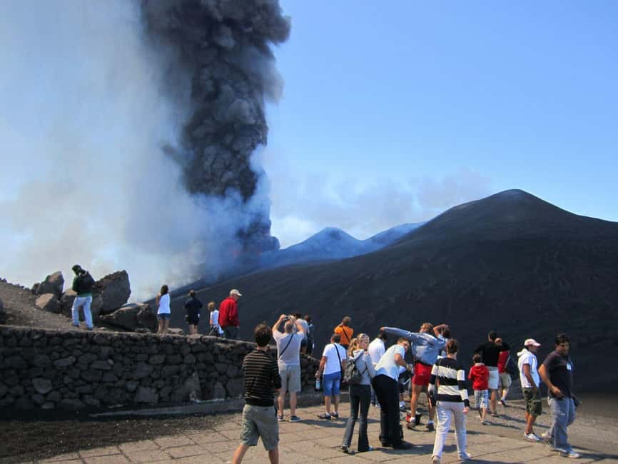 Etna: Jeep excursion and trekking suitable for everyone. Shoes and jacket provided free of charge. - Key highlights at a glance