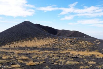 Etna Morning - Pickup Time 08:30 from your Hotel - Stop 1: Nicolosi and the climb toward Rifugio Sapienza (1900 m)