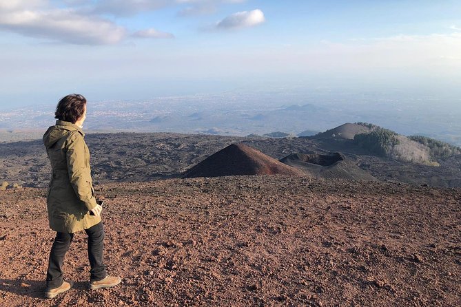 Etna Morning Tour 2000 mt. - Silvestri Craters: Black Dunes, Solidified Lava, and Quick Science