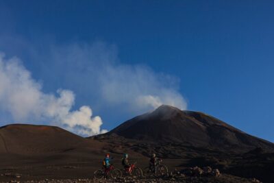 Etna Summit Craters E-bike - Riding volcanic sand toward 2,600m: breaks and smart pacing