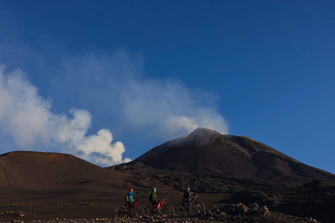 Etna Summit Craters E-bike - Riding volcanic sand toward 2,600m: breaks and smart pacing