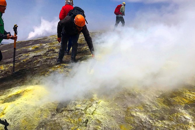 Etna - Trekking to the summit craters (only guide service) experienced hikers - Expect the long descent: plan for knees, sand, and wind
