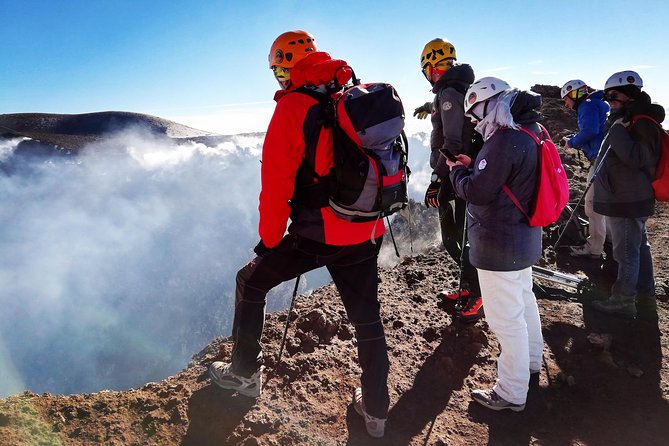 Etna - Trekking to the summit craters (only guide service) experienced hikers - The summit hike: how the guide targets the most active safe craters