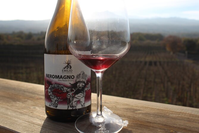 Etna Wine and Alcantara with lunch - Catania pickup and the small-group ride by jeep or minibus