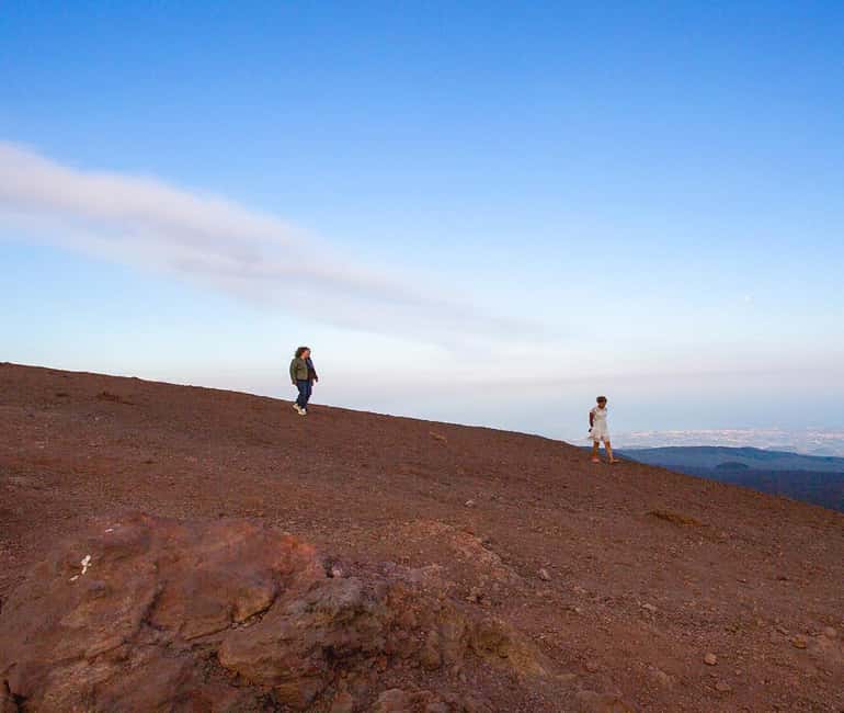 Etna wine Experience Sunset - Sunset at the Silvestri Craters: the moment you’re paying for