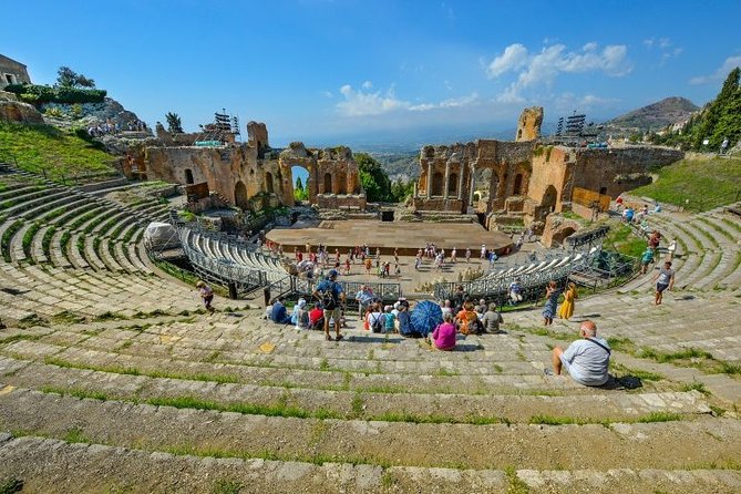 ETNA & WINE, TAORMINA TOUR FD from CATANIA (GUIDE and LUNCH Included) - Guides Matter Here: Andrea, Luca, Giovanni, and Giuseppe