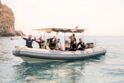 Exciting PADI Discover Scuba Diving Experience Isola Bella Marine Park Taormina - The boat ride to Taormina: Blue Cave views and a smoother day