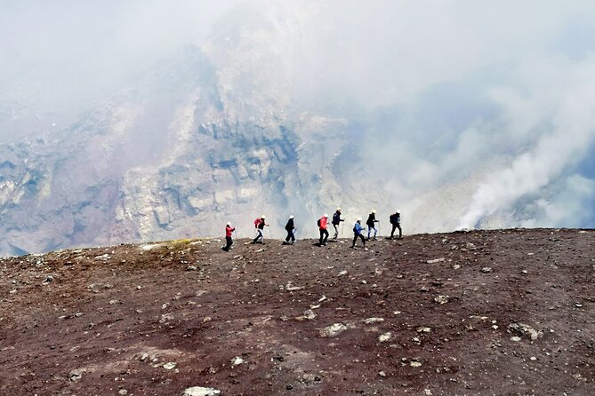 Excursion on the summit craters of Etna, with cable car and 4x4 bus - Descent on volcanic sand and back via cable car