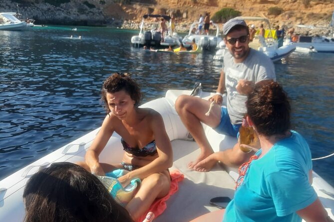 Favignana and Levanzo: Island tour by rib boat from Trapani - Cala Azzurra and snorkeling: see the water instead of just the shore