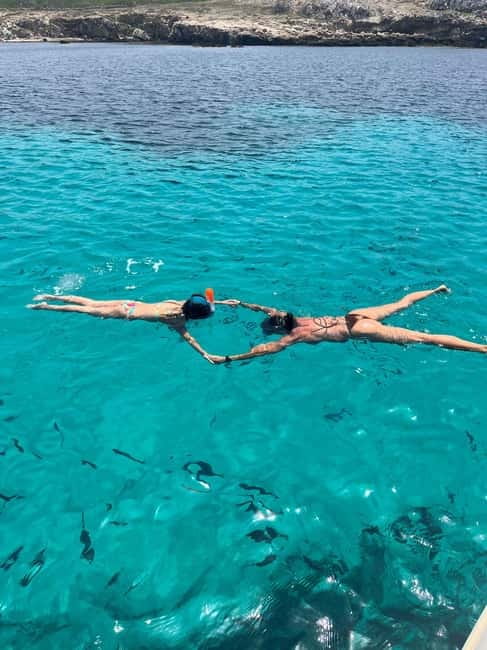 Favignana, Excursions by Dinghy from Marsala - Cala Preveto and Cala Azzurra: Two More Colors of Sea