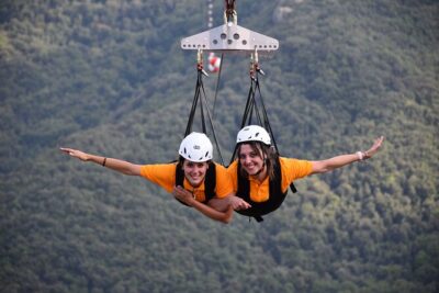 Flight with the Zipline Sicily in San Mauro Castelverde - Speed, Cable, and What the Ride Feels Like