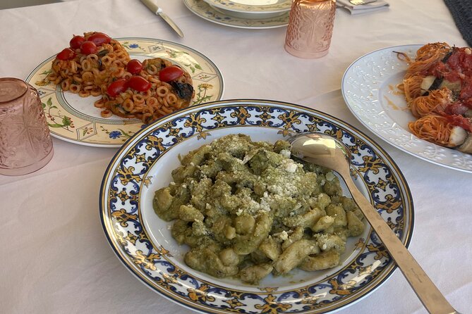 Fresh local pasta lesson in the garden - English Instruction and Real Adjustments for Your Needs