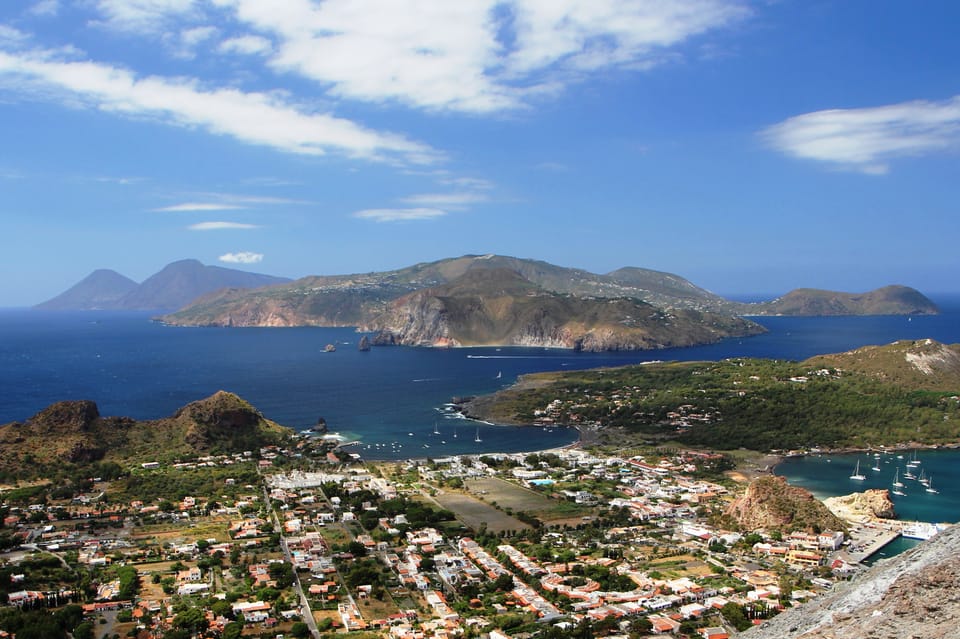 From Capo D'Orlando: Lipari and Vulcano Tour with Boat Trip - A 12-hour Aeolian islands day from Capo d’Orlando