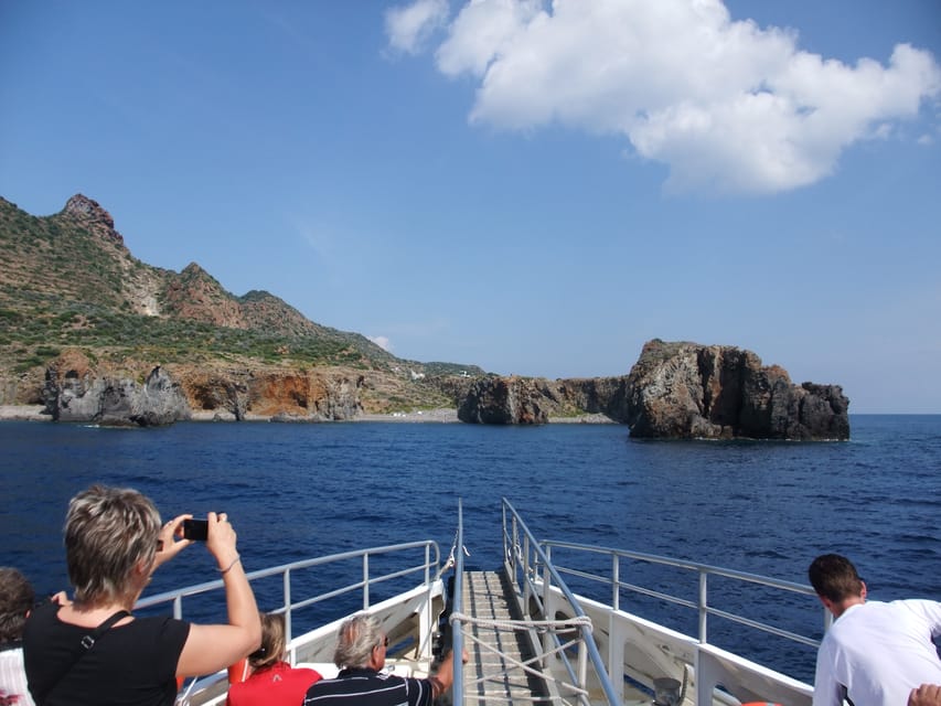 From Capo D'Orlando: Lipari and Vulcano Tour with Boat Trip - Catamaran time: Faraglioni rock formations and that “you’re there” sea view