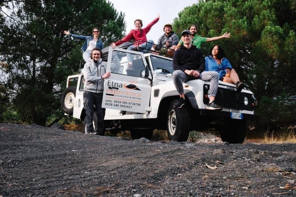 From Catania: 4x4 Mt Etna Jeep Tour - Monte Salto del Cane at ~1,400 m: crater views plus living details