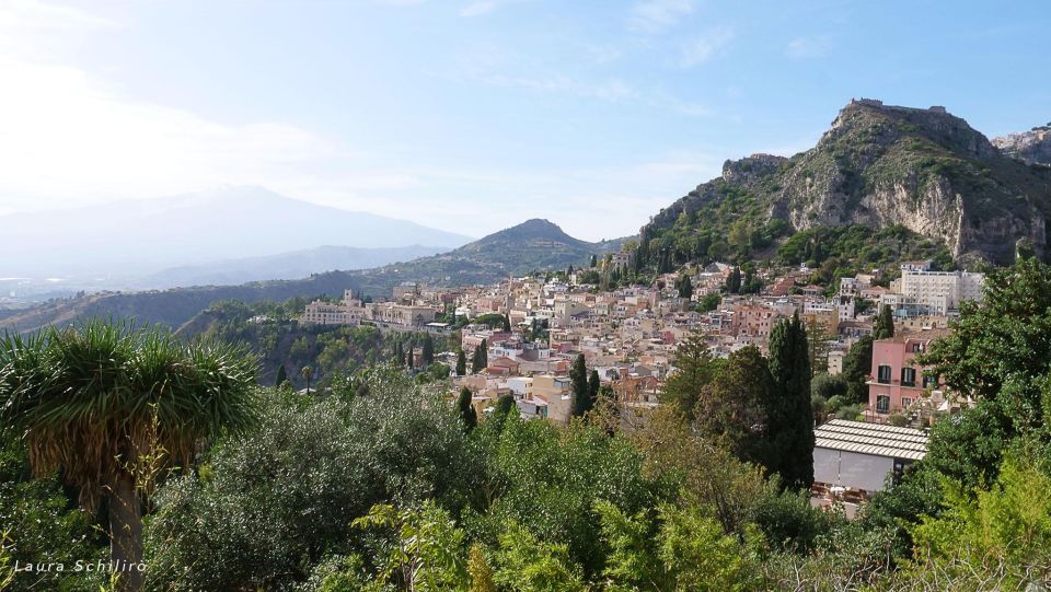 From Catania: Guided Tour of Taormina and Castelmola - The castle ruins and church stops: mixing views with substance