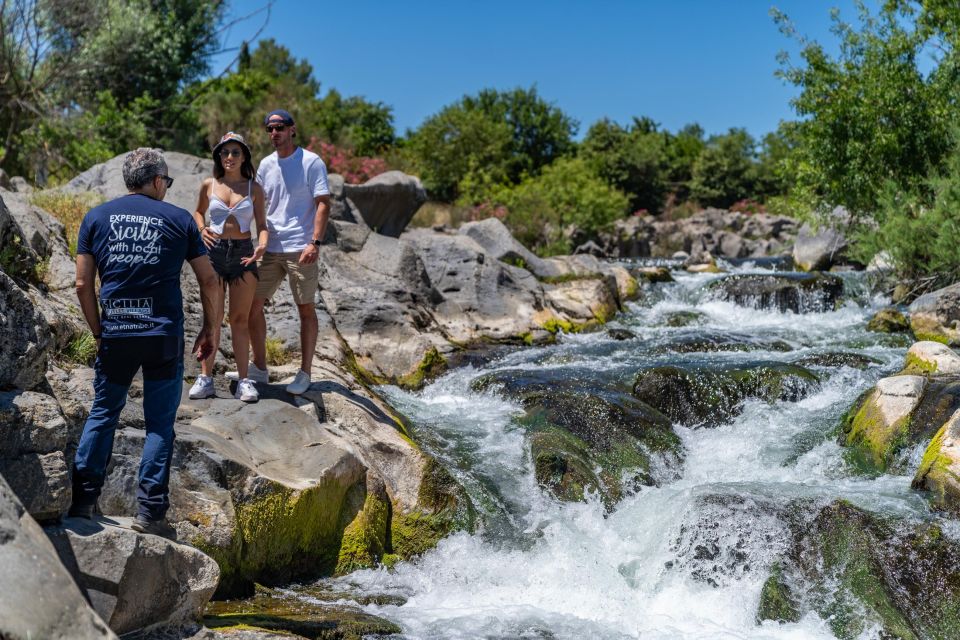 From Catania: Mount Etna and Alcantara River Tour - Ragalna welcome refreshments: a breather before the river