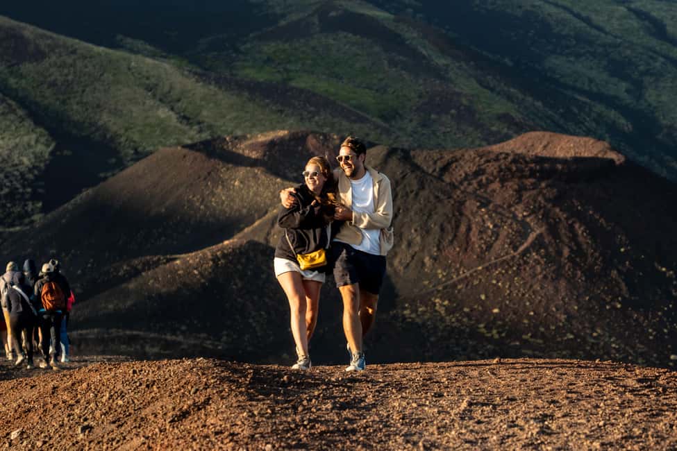 From Catania: Mount Etna Sunset Tour with Tasting and Cave - Key highlights worth your attention
