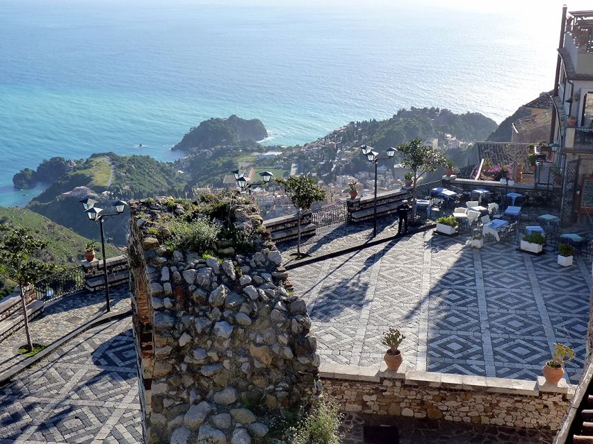 From Catania: White Lotus tour Taormina, Castelmola & Naxos - A White Lotus day that still feels like real Sicily