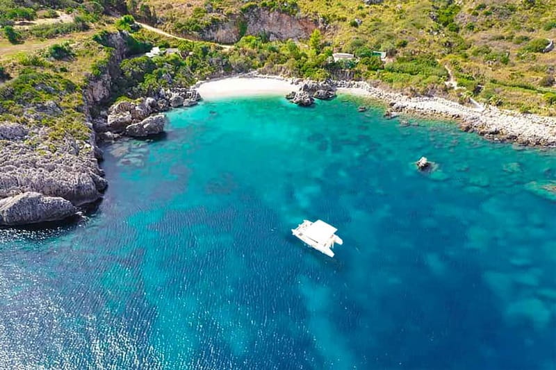 From Cefalù: Catamaran Excursion to Zingaro and Scopello - The catamaran day: small group comfort plus real time on the water