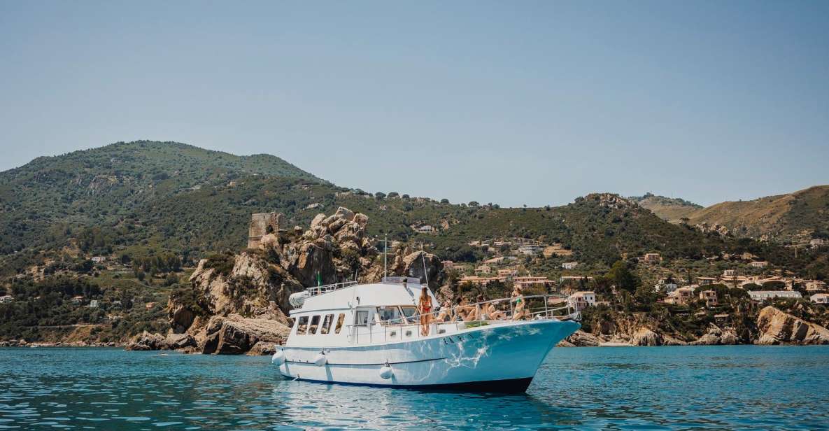 From Cefalù: Coast To Coast Morning Tour With Boat Trip - Boarding the Motorboat: Deck Options, Crew, and Onboard Comfort