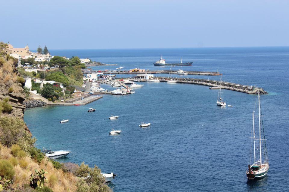 From Cefalù: Salina, Panarea, Stromboli Tour with Boat Ride - Salina: Santa Marina di Salina, the “greenest” Aeolian look, and Granita
