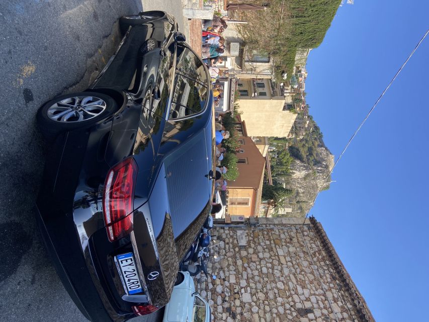 From Messina: Mount Etna and Taormina Trip with Tastings - Taormina Arrival: Balcony Views and Isola Bella Photos
