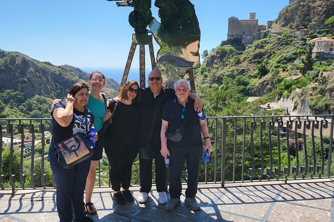 From Messina : Savoca and Taormina; history, cinema and dreamlike views - Stop 4: Isola Bella balcony—short stop, big payoff