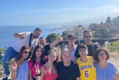 From Messina : Taormina & Wine Experience in Sicilian Wineries - Greek Theatre, Corso Umberto, and the Isola Bella View