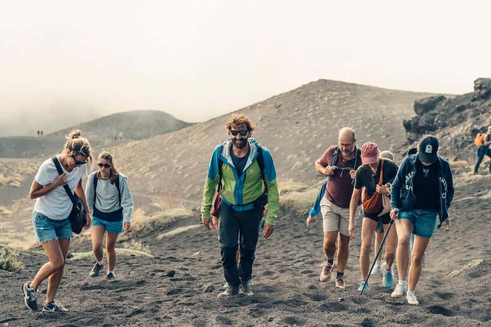 From Siracusa: Etna Tour - Trek, Wine and Food - The Etna trek on the southern slopes: what you’ll actually do