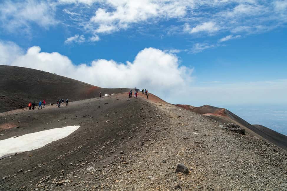 From Taormina Area: Mount Etna tour - The views over Sicily: the payoff you can’t rush