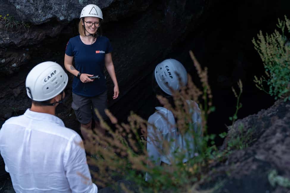 From Taormina: Etna Tour with Hiking, Cave Visit, & Tastings - Grotta dei Tre Livelli: why the cave visit feels like a game changer
