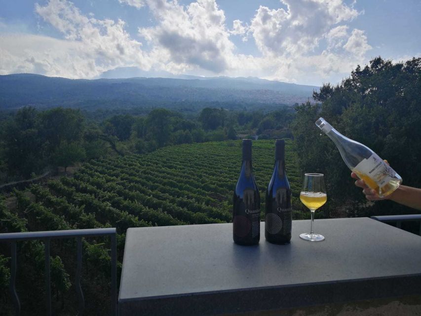 From Taormina: Etna Wineries Small Group Tour - Castiglione di Sicilia: The setting makes the wine day