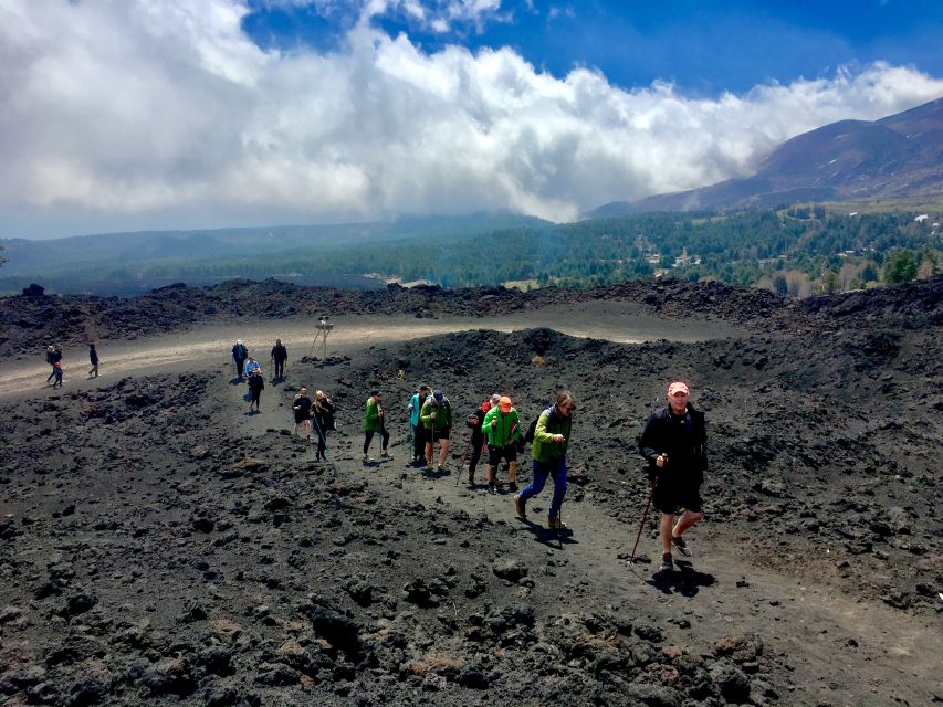From Taormina: Full-Day Etna, Wine & Alcantara Canyons Tour - Winery lunch and Etna wine tasting