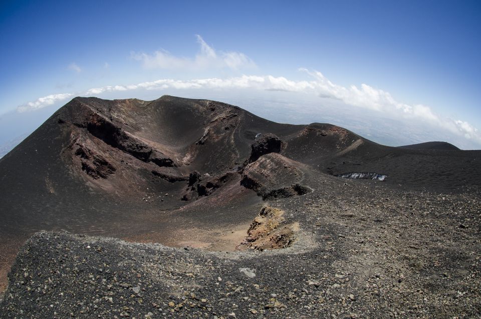 From Taormina: Mount Etna upper craters and Alcantara Gorges - Up to Rifugio Sapienza (1,900 m): where weather becomes part of the plan
