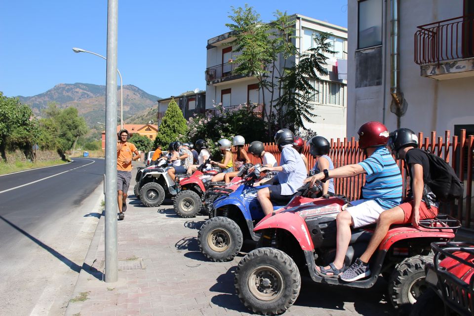 From Taormina: Off-Road ATV Tour Alcantara & Mount Etna - Linguaglossa and Moio Alcantara: crater views with real drama