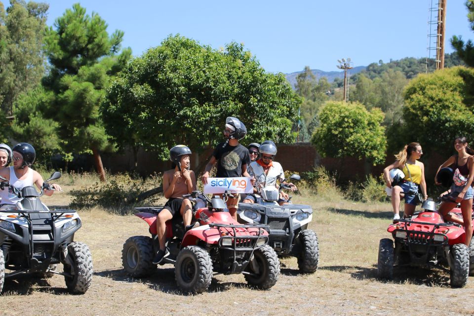 From Taormina: Off-Road ATV Tour Alcantara & Mount Etna - Timing, breaks, and the lunch reality