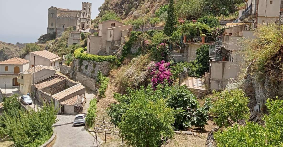 From Taormina or Messina Harbor: Private Godfather Tour - Forza d’Agrò: hilltop views and old-center Godfather stops