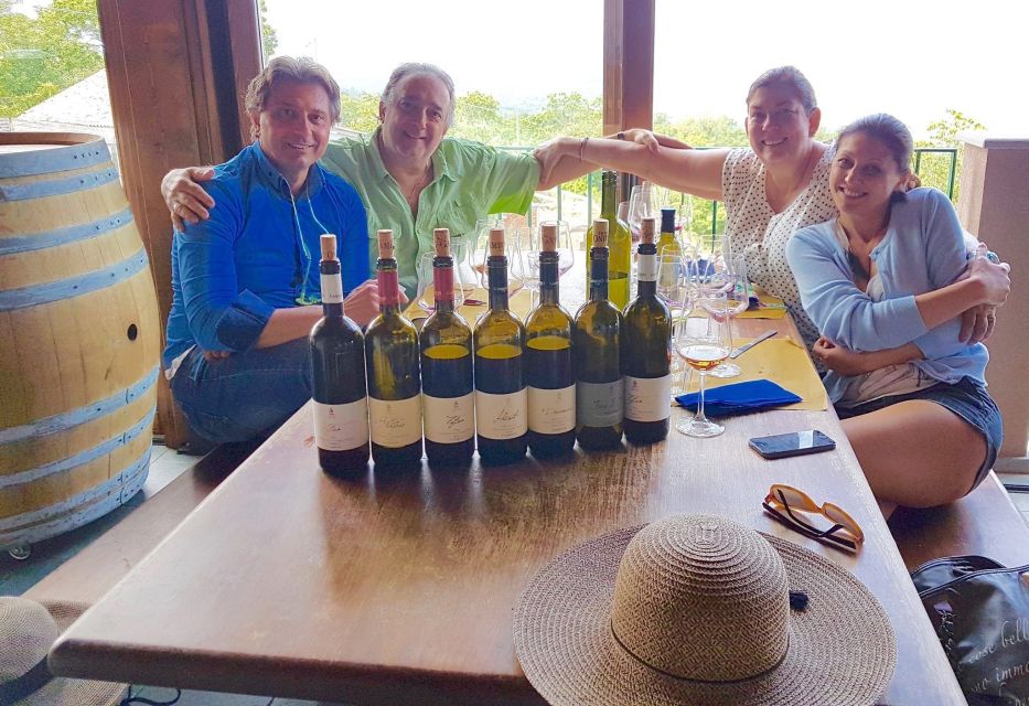 From Taormina: Private 3 Etna Wineries with Food & Wine - Final winery stop: cheeses, meat, olives, olive oil, and a red/white finale