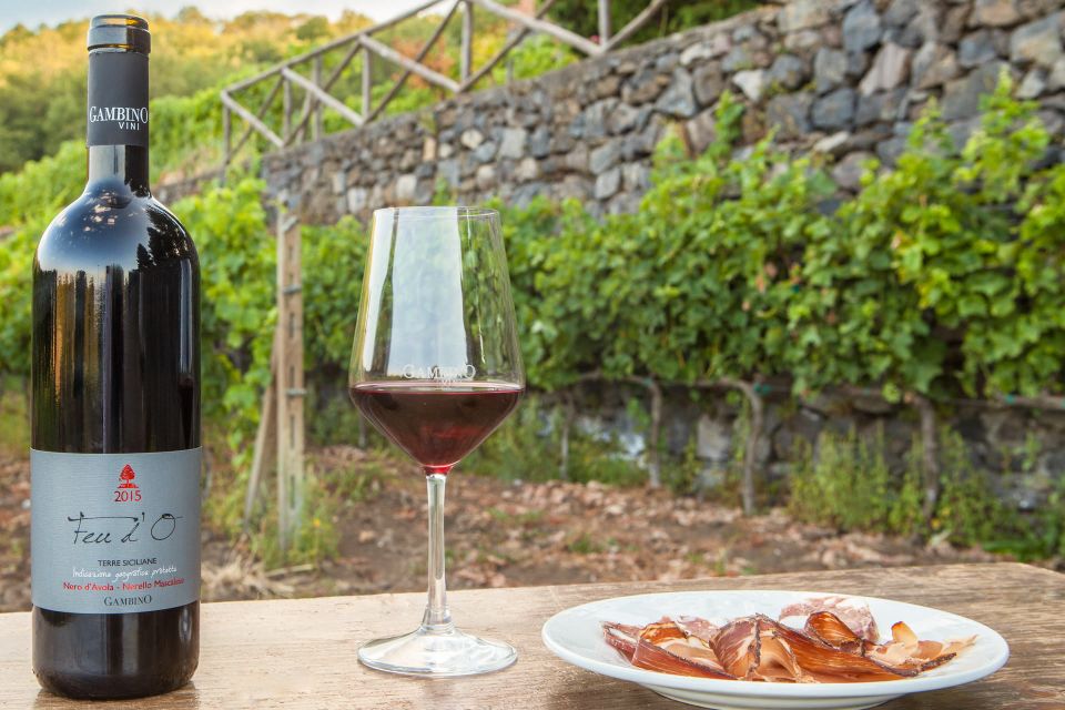 From Taormina: Private 3 Etna Wineries with Food & Wine - Getting picked up and driven around without stress