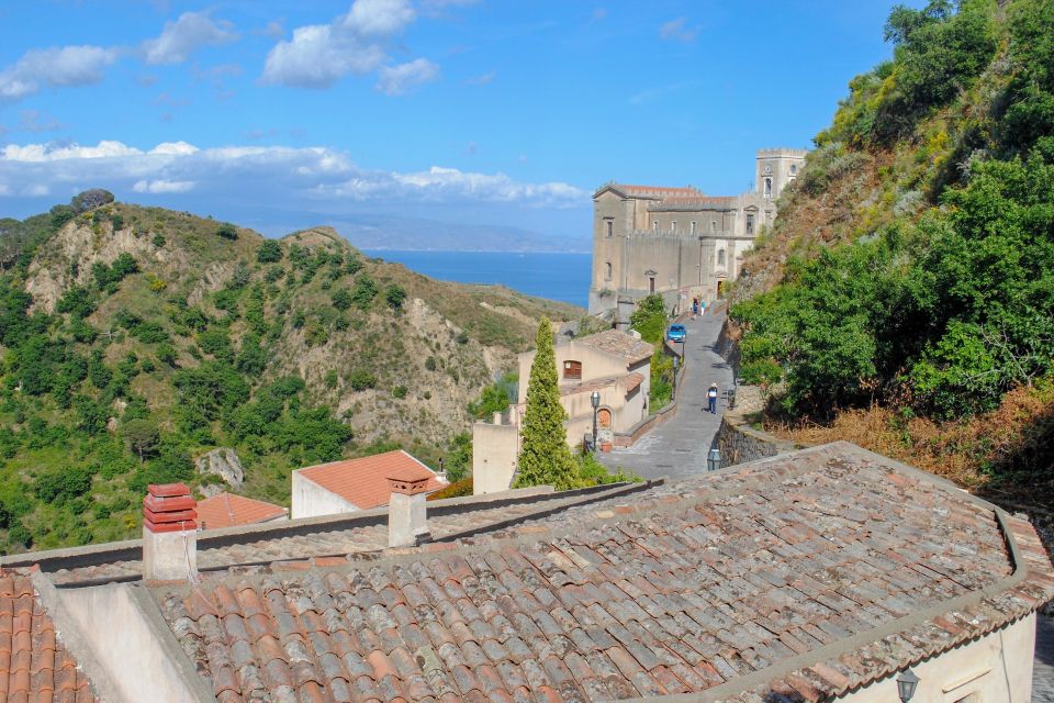 From Taormina: Private Godfather Tour with Lunch - Forza d’Agro: churches, the escape-scene piazza, and Norman Castle remains