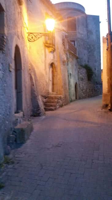 From Taormina: Savoca and Forza d'Agrò The Godfather Tour - On the way to Savoca: small towns, big first impressions