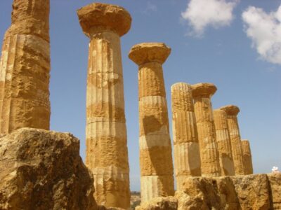 From Taormina: Valley of The Temples & Piazza Armerina Tour - Valley of the Temples (Agrigento): the temple skyline above the city
