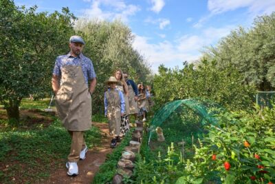 From the garden to the table: Sicilian cooking class - Pasta making in Carlo’s kitchen: tagliatelle pesto or norma pasta
